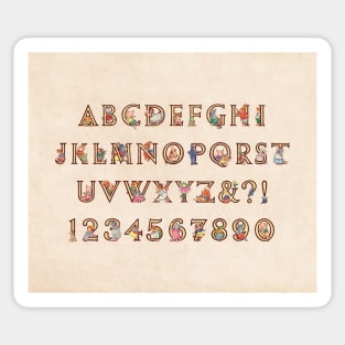 Children's Nursery - Alphabet and Numbers Sticker